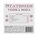 Stateside Black Cherry Vodka Soda