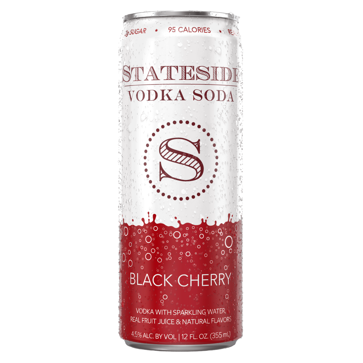 Stateside Black Cherry Vodka Soda 4 Pack