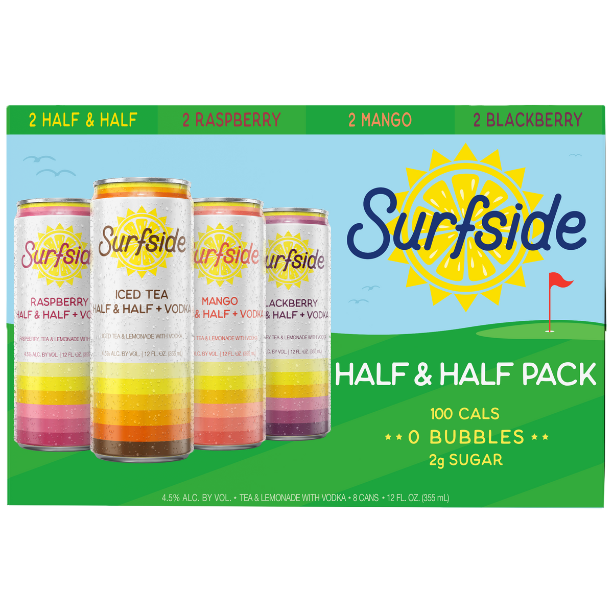 Surfside Half & Half Pack 8-Pack – Stateside Brands - Powered by BevStack