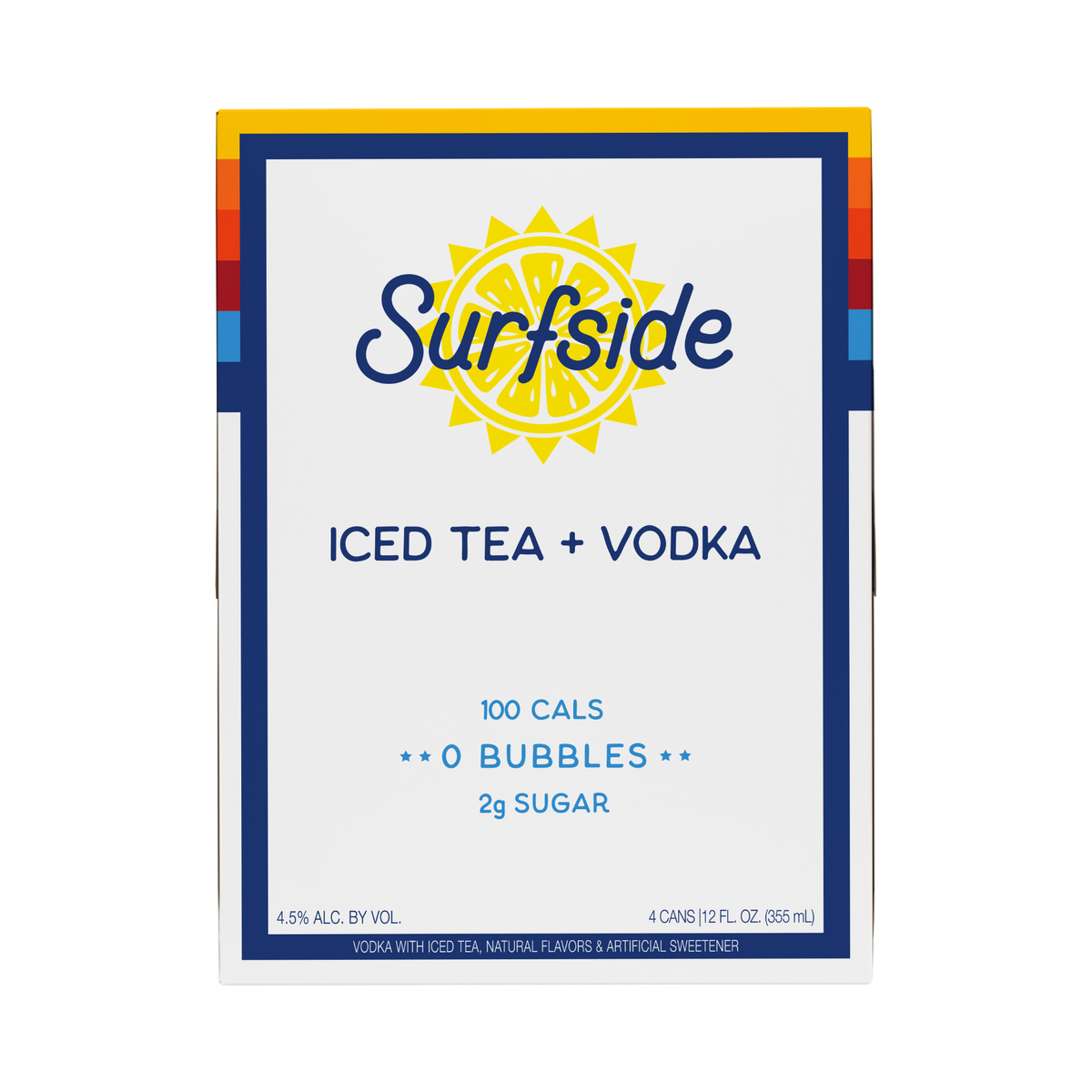Surfside Iced Tea + Vodka 4 Pack