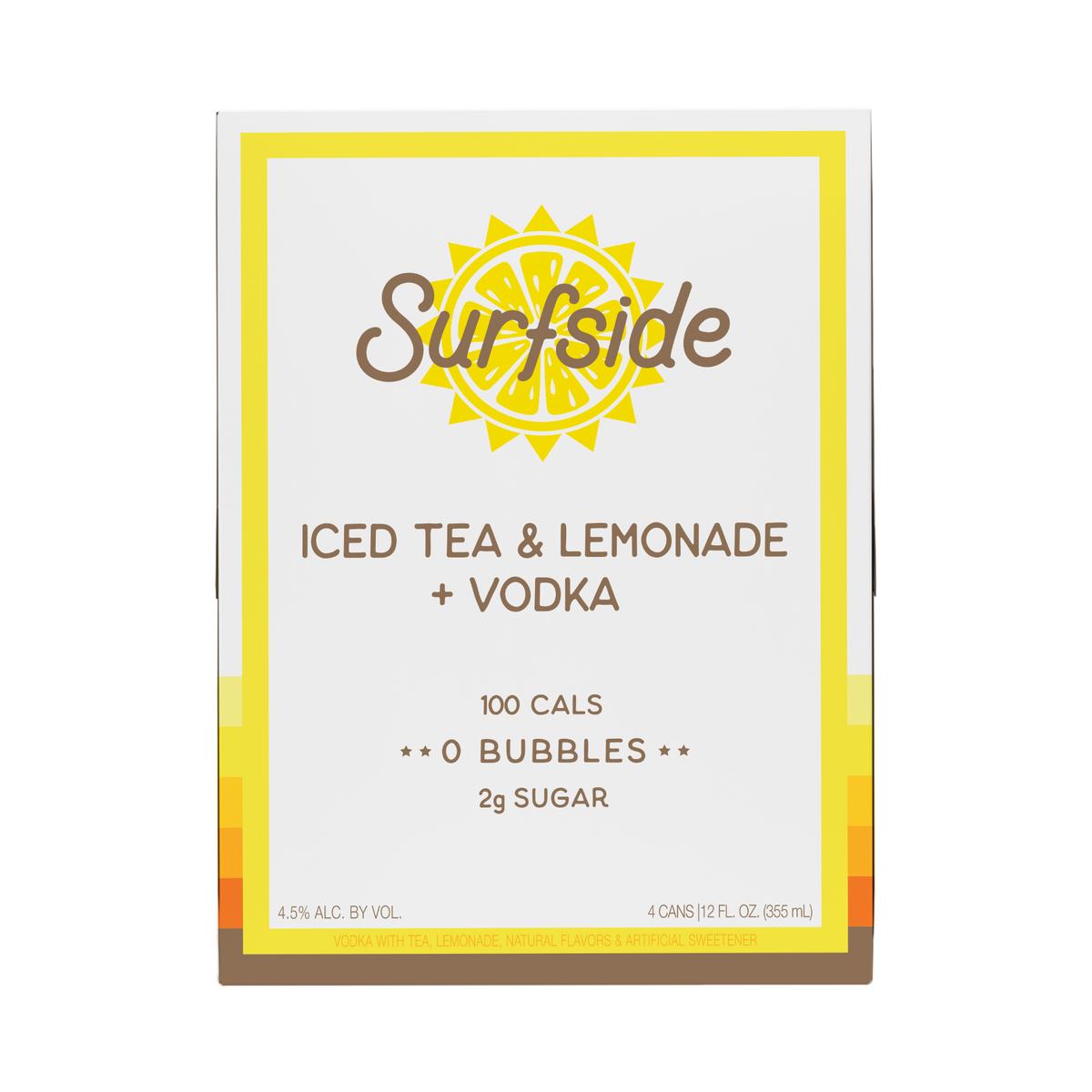 Surfside Ice Tea & Lemonade + Vodka - 4 pack – Stateside Brands ...