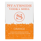 Stateside Vodka Soda Orange - 4 Pack