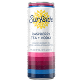 Surfside Vodka Raspberry Tea - 4 Pack