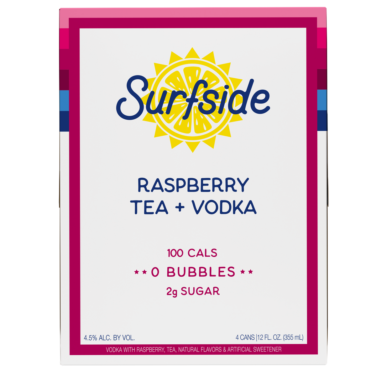 Surfside Raspberry Tea 4 Pack