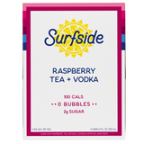 Surfside Vodka Raspberry Tea - 4 Pack
