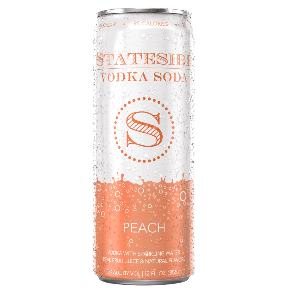 Stateside Peach Vodka Soda Can