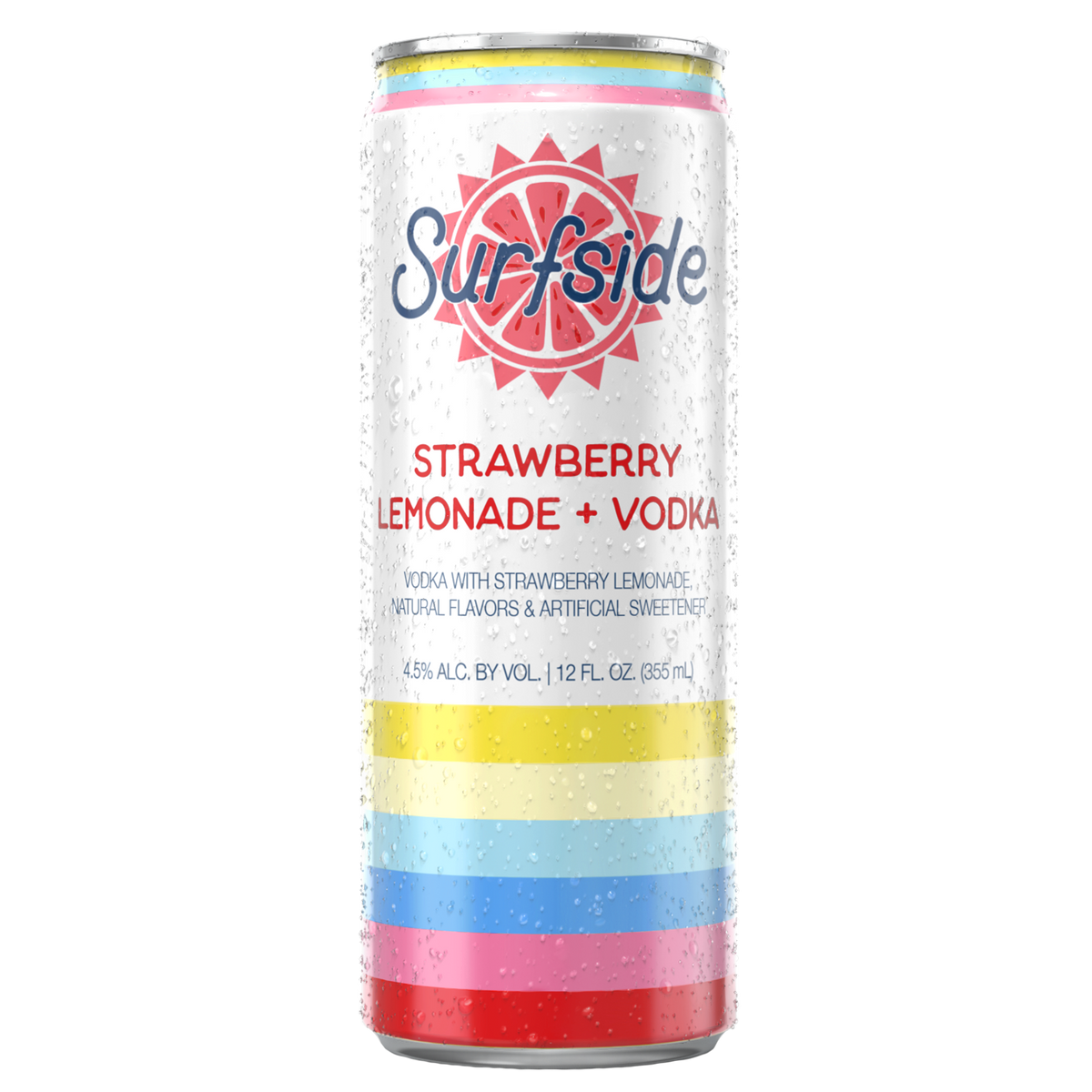 Surfside Strawberry Lemonade + Vodka Can
