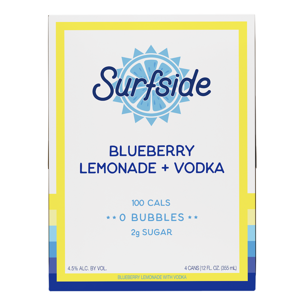 Surfside Blueberry Lemonade + Vodka 4 Pack