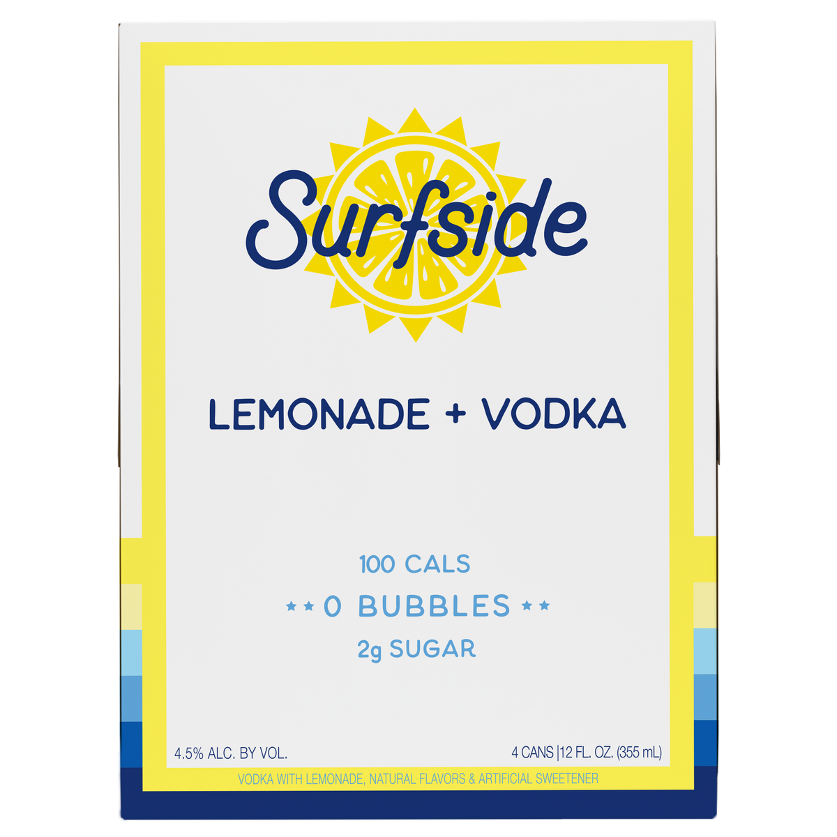 Surfside Lemonade + Vodka 4 Pack