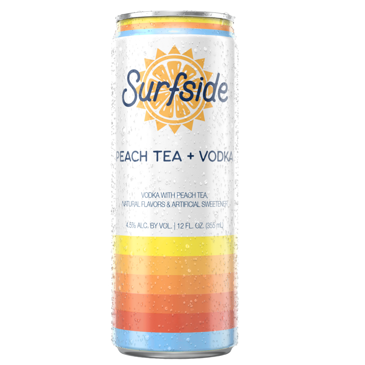 Surfside Peach Tea + Vodka Can